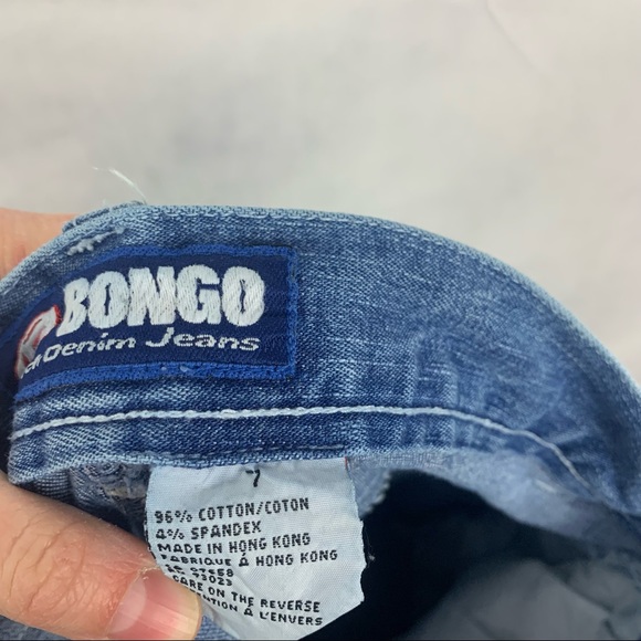 VINTAGE Bongo Y2K Flare Jeans Sz 6 - Picture 5 of 5